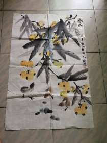 徐建（若冰）花鸟画一幅