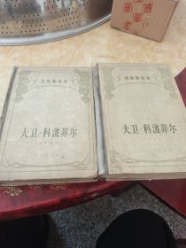 大卫、科波菲尔(精装初版二巨册)