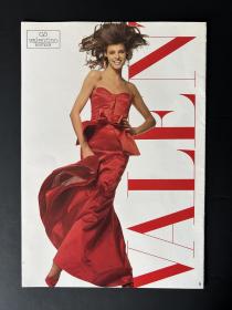 Valentino FW 1987 小广告册薄册稀有 Linda Evangelista
vogue elle bazaar