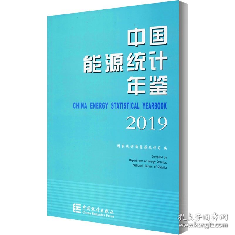 新华正版 中国能源统计年鉴 2019 国家统计局能源统计司编 9787503792939 中国统计出版社