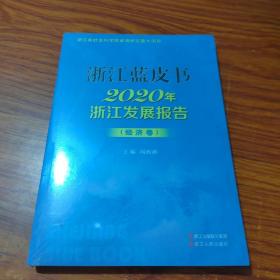 浙江蓝皮书2020年浙江发展报告经济卷