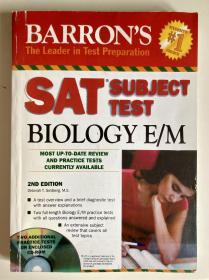 Barron’s SAT Subject Test Biology E/M