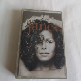 Janet jackson.janet（you knaw.,. you want 、moming vgn 、bacl 、thi time.、goumiss janet、 throb、 what'll i Jo 、the lounge 、funky big baad ）磁带 已试听