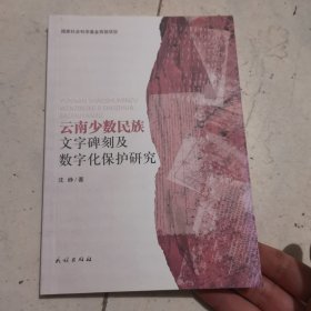 云南少数民族文字碑刻及数字化保护研究