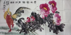 西安市美院画家～萧焕国画作品