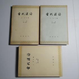 古代汉语（三册合售）