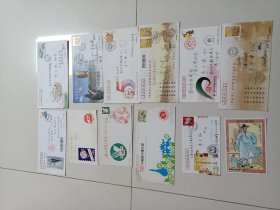 10枚扬州名人封