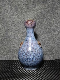 窑变釉虎头瓶