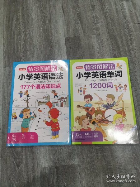 情景图解法小学英语语法视频讲解版三四五六年级思维导图学音标单词句型公式词性时态大全 开心教育