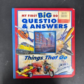 MY FIRST BIG  BOOK OF QUESTIONS&ANSWERS THINGS THAT GO  【精装】