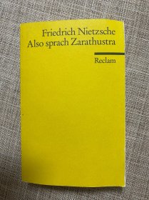 Friedrich Nietzsche Also sprach Zarathustra