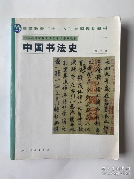 中国书法史(中国高等院校公共艺术课系列教材)