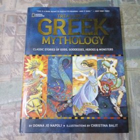 美国国家地理希腊神话故事 英文原版 Treasury of Greek Mythology正版现货 M000405
