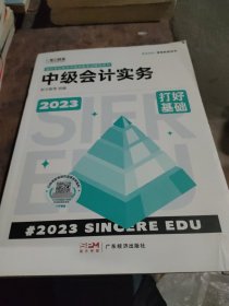 打好基础 中级实务 2023 经济考试 斯尔教育组编 新华正版