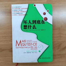 坏人到底在想什么：扯破坏人们的黑色面罩，让我们一眼看透坏蛋、坏事、坏念头