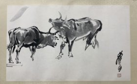 镜芯 双牛图