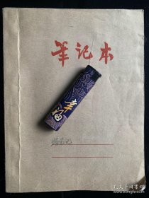 大地的女儿 郝诒纯院士 业务手稿笔记本