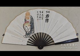 山东美协付主席，李学明成扇作品