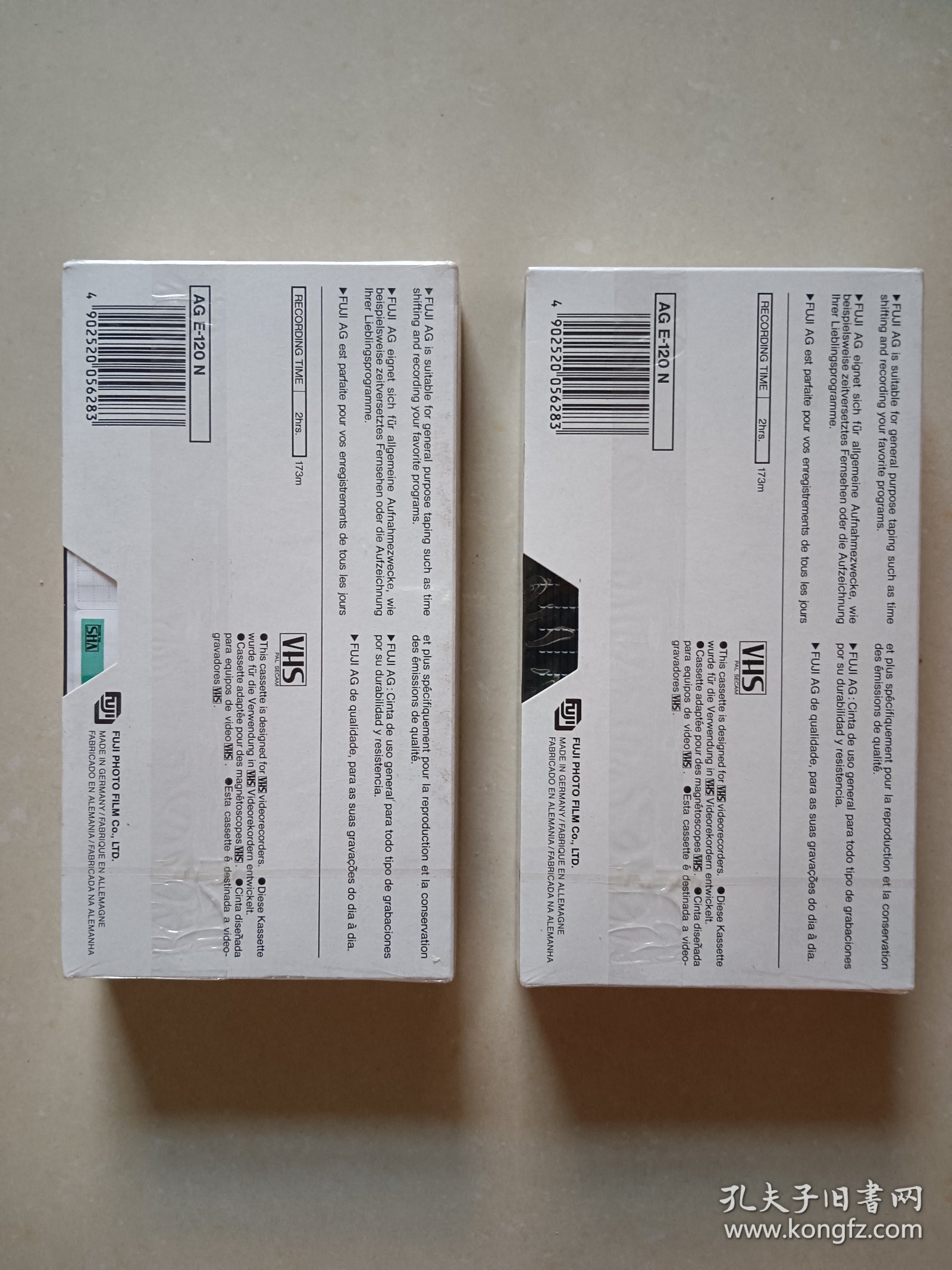 老录像带空白原包装未开封 一起价格