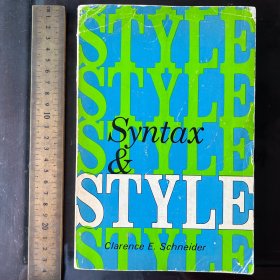 Syntax and style patterns of sentence sentences英文原版