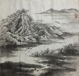 无款山水画12（艺术学院流出）