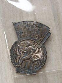 1954年广东省学生劳卫剩预备级奖章