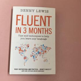 Fluent in 3 Months【实物拍照现货正版】