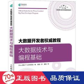 大数据开发者权威教程大数据技术与编程基础