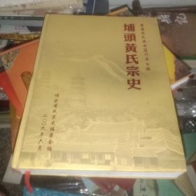 埔头黄氏宗史 紫云黄氏南安卢川孚公派
