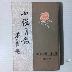 小说月报：第20卷1-12【4册全】