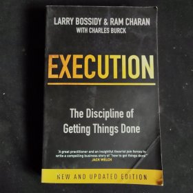 Execution : The Discipline of Getting Things Done