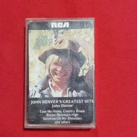 磁带：JOHN DENVER'S GREATEST HITS （歌名看图片）1973年