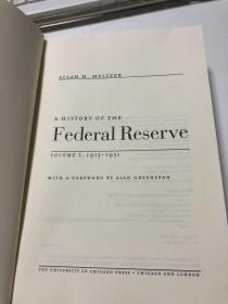 A History of the Federal Reserve, Volume 1：1913-1951