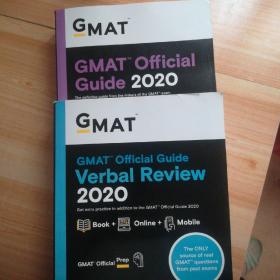 英文原版 2020版GMAT官方指南 综合 文本逻辑推理 定量推理 GMAT Official Guide 2020 Bundle:3 Books Online Question Bank    缺一本