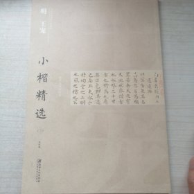 中国古代书家小楷精选：明王宠小楷精选（二）