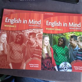 English in Mind Student's Book1 +Workbook1(两本合售)无光盘