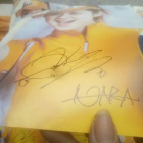 张娜拉肖像签名10张（如需购买单张请联系客服）