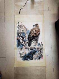 江苏省国画院施永成作品。上款人原仪征和泰州市委书记陈宝田