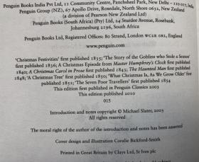 狄更斯作品集：1.Great Expectations; 2. Hard Times; 3. Bleak House; 4. A Tale of Two Cities; 5. A Christmas Carol and Other Christmas Writings 6. Oliver Twist（英文原版，企鹅版，6册合售）（32开，布面硬精装）