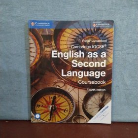 Cambridge IGCSE English as a Second Language Coursebook with Audio CD 【英文原版，有光盘，包邮】