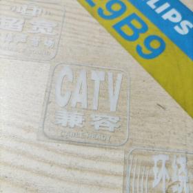 飞利浦彩色电视机29B9标牌(近三角形,透明塑料材质)