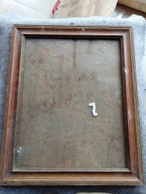 民国 老木制照片镜框相框，36*29*1.5厘米