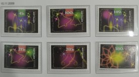Davo1荷属安的列斯2006年邮票 圣诞节 新 6全 外国邮票