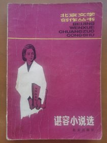 湛容小说选（北京文学创作丛书）