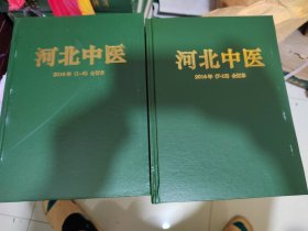 河北中医【2016年全年合订本】【1-12全年合订《2册》】【16开精装9品】【正版保障】