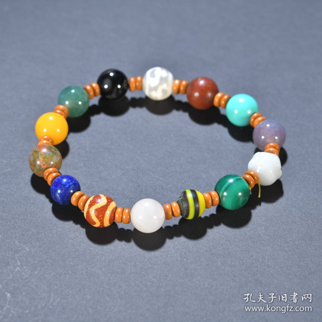 藏传多宝珠手串卡10mm重21g