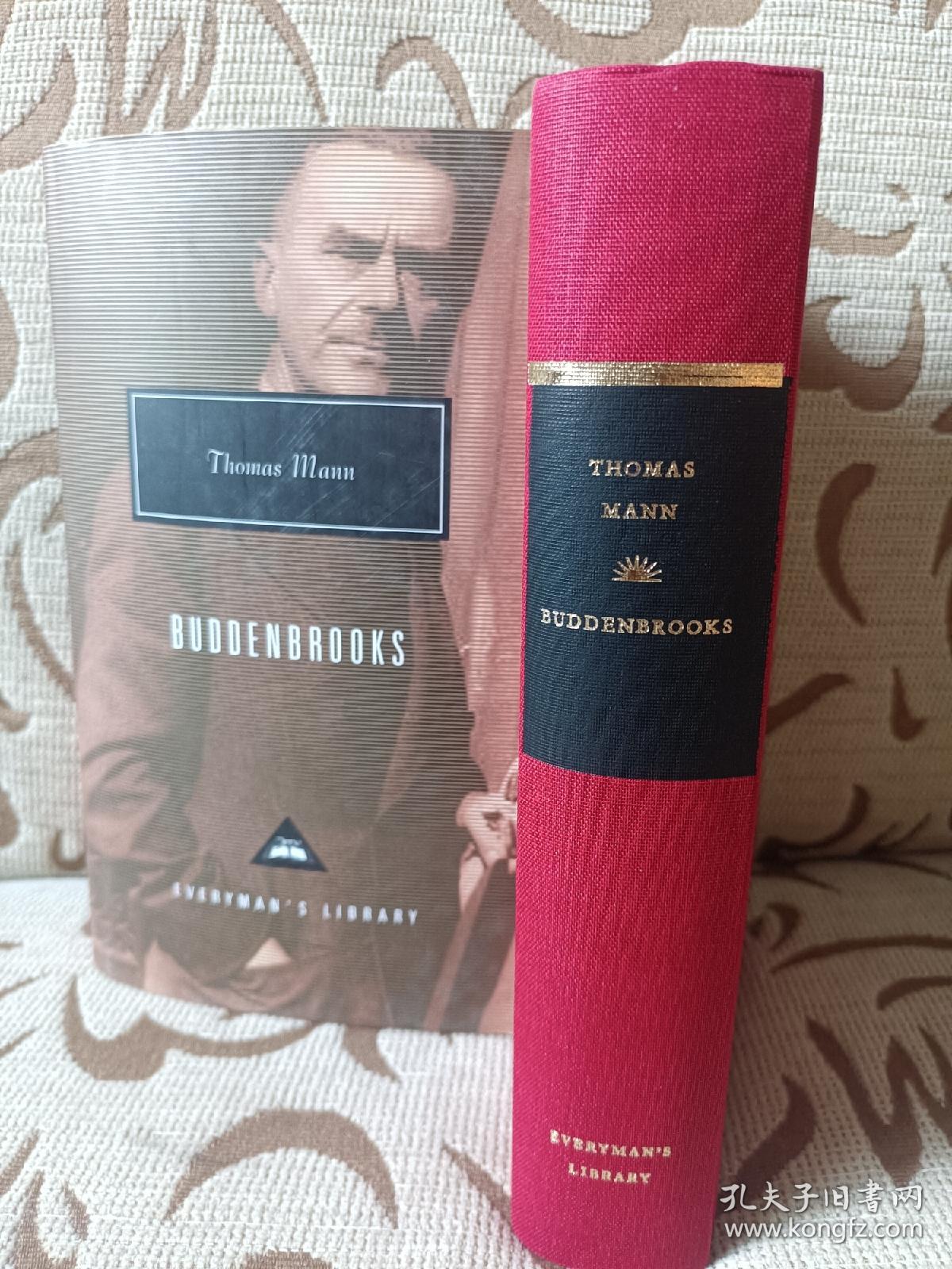 Thomas Mann Buddenbrooks ---- 托马斯 曼《布登勃洛克一家》人人文库布面精装本