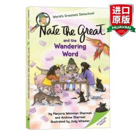 英文原版 Nate the Great and the Wandering Word 了不起的小侦探内特29 英文版 进口英语原版书籍