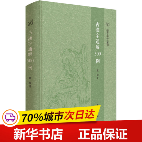 古汉字通解500例（山东大学中文专刊）