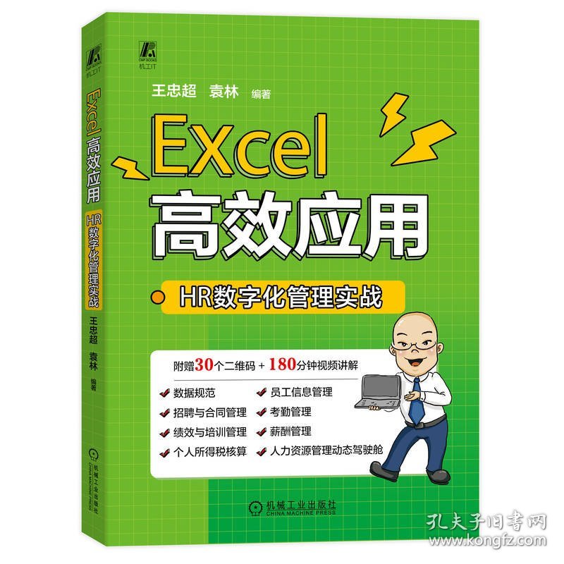 Excel高效应用：HR数字化管理实战 9787111725213